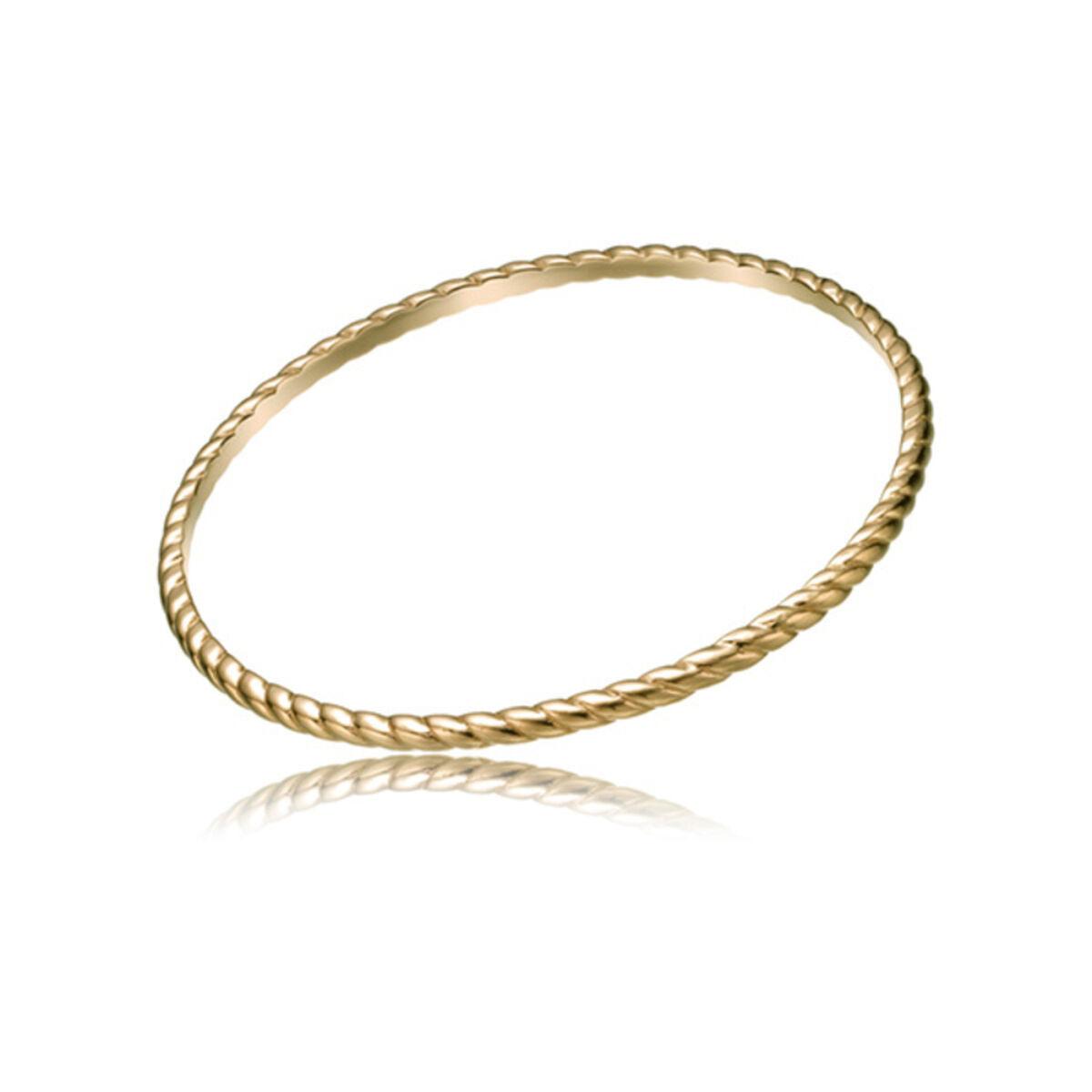 Time Force TS5126BY damearmbånd i gyldent stål - fast bangle