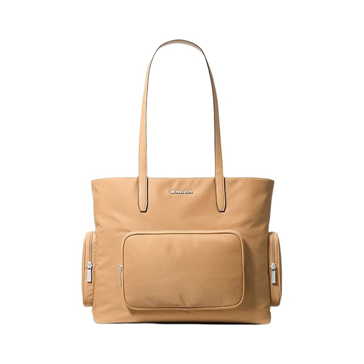 Michael Kors Khai skuldertaske - brun nylon