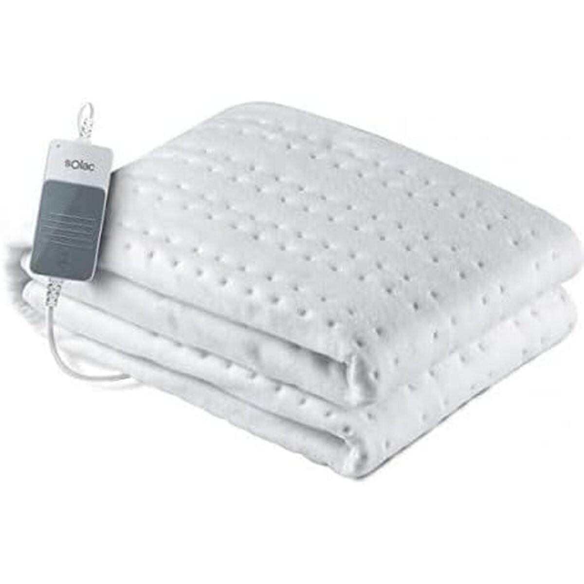 Solac CT8626 elektrisk tæppe - hvid, 80 × 150 cm, 60 W (OUTLET B)