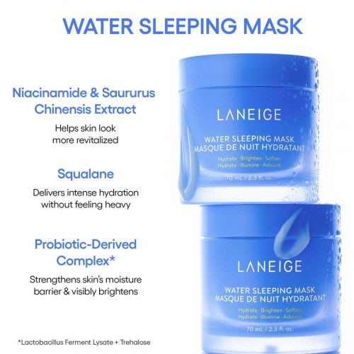 Laneige Water Sleeping Mask - natmaske 70 ml