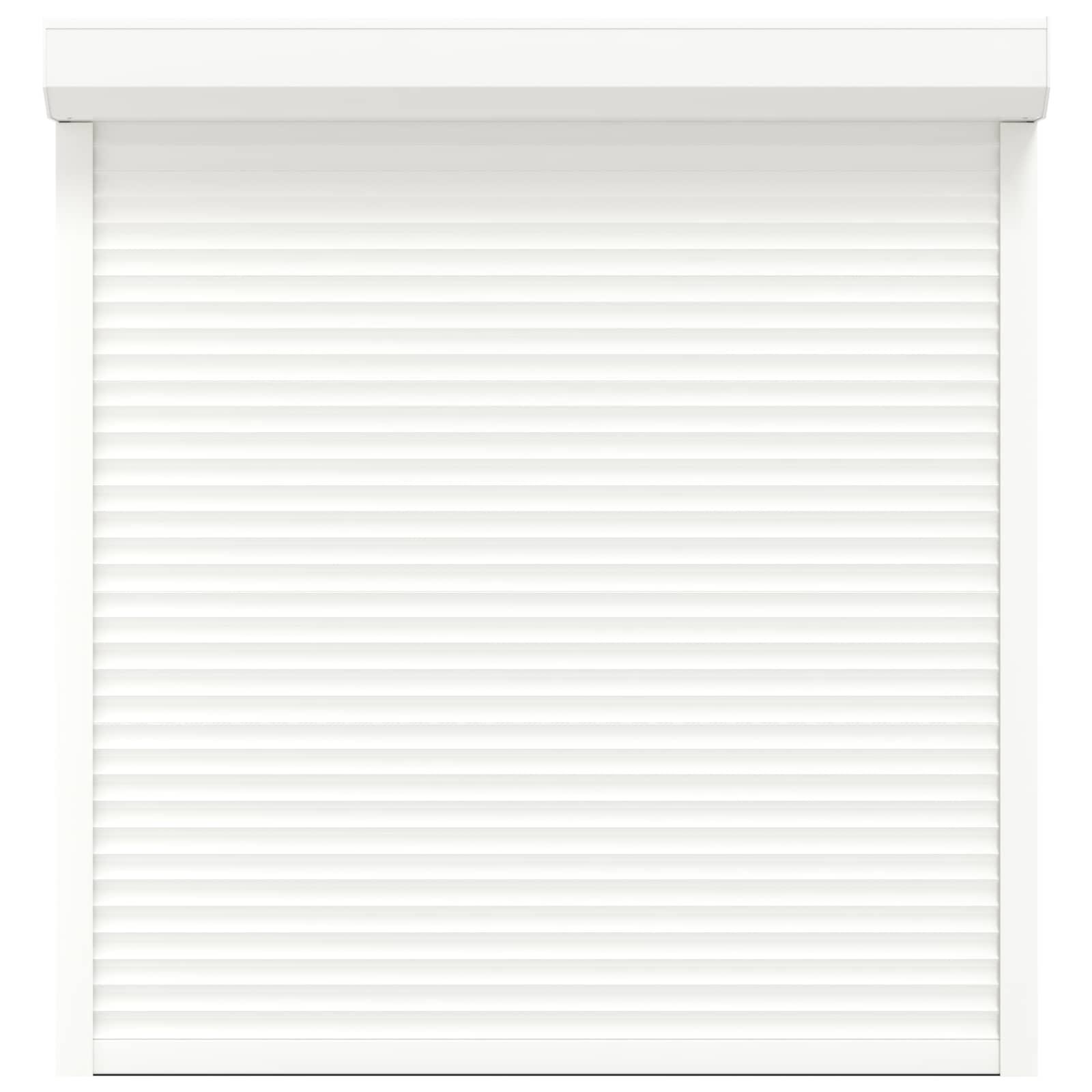 Rullegardin Hvid 140 x 150 cm Aluminium og Polyurethan