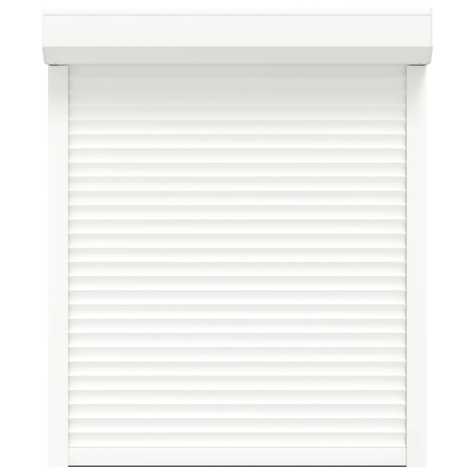 Rullegardin Hvid 100 x 120 cm Aluminium og Polyurethan