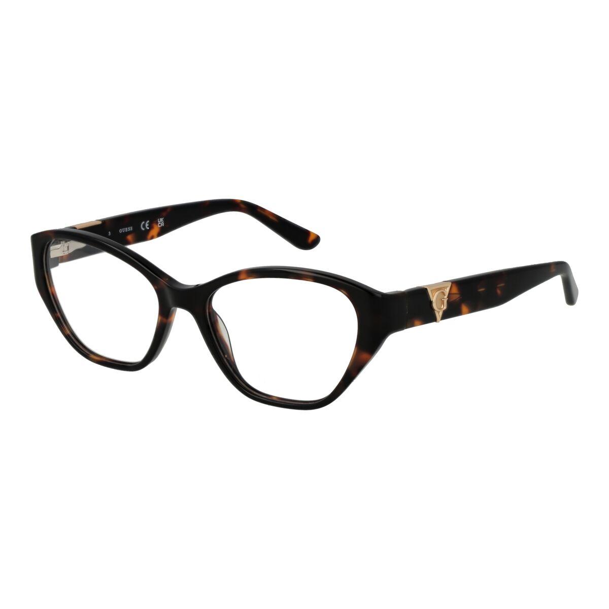Guess GU50162 51052 - dame brillestel i mønstret brun