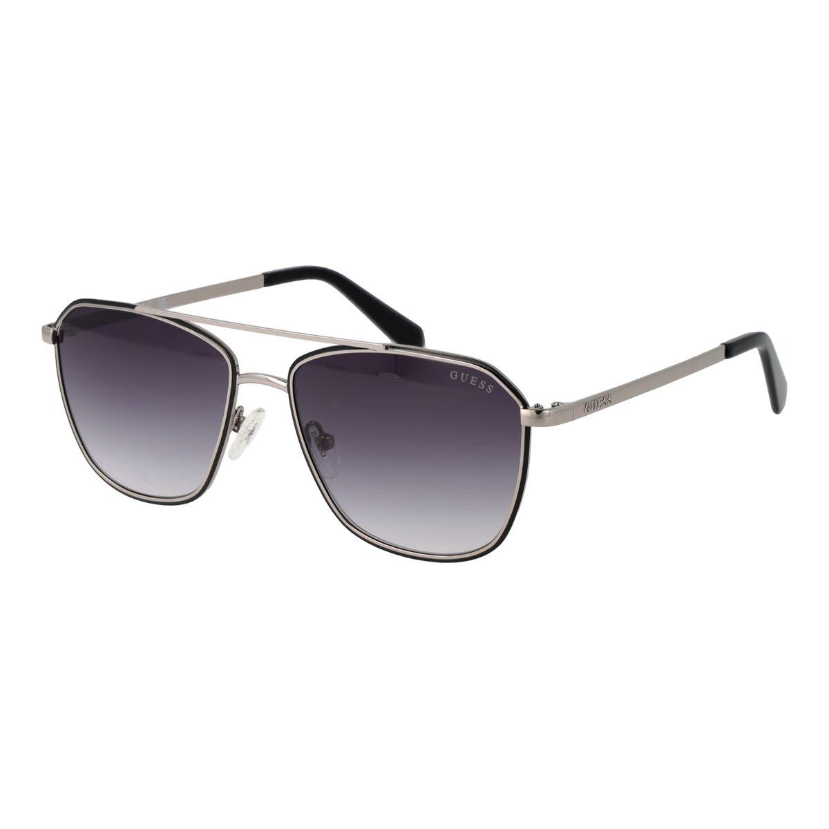 Guess GU00147 5605B solbriller til mænd - sort/grå 56 mm