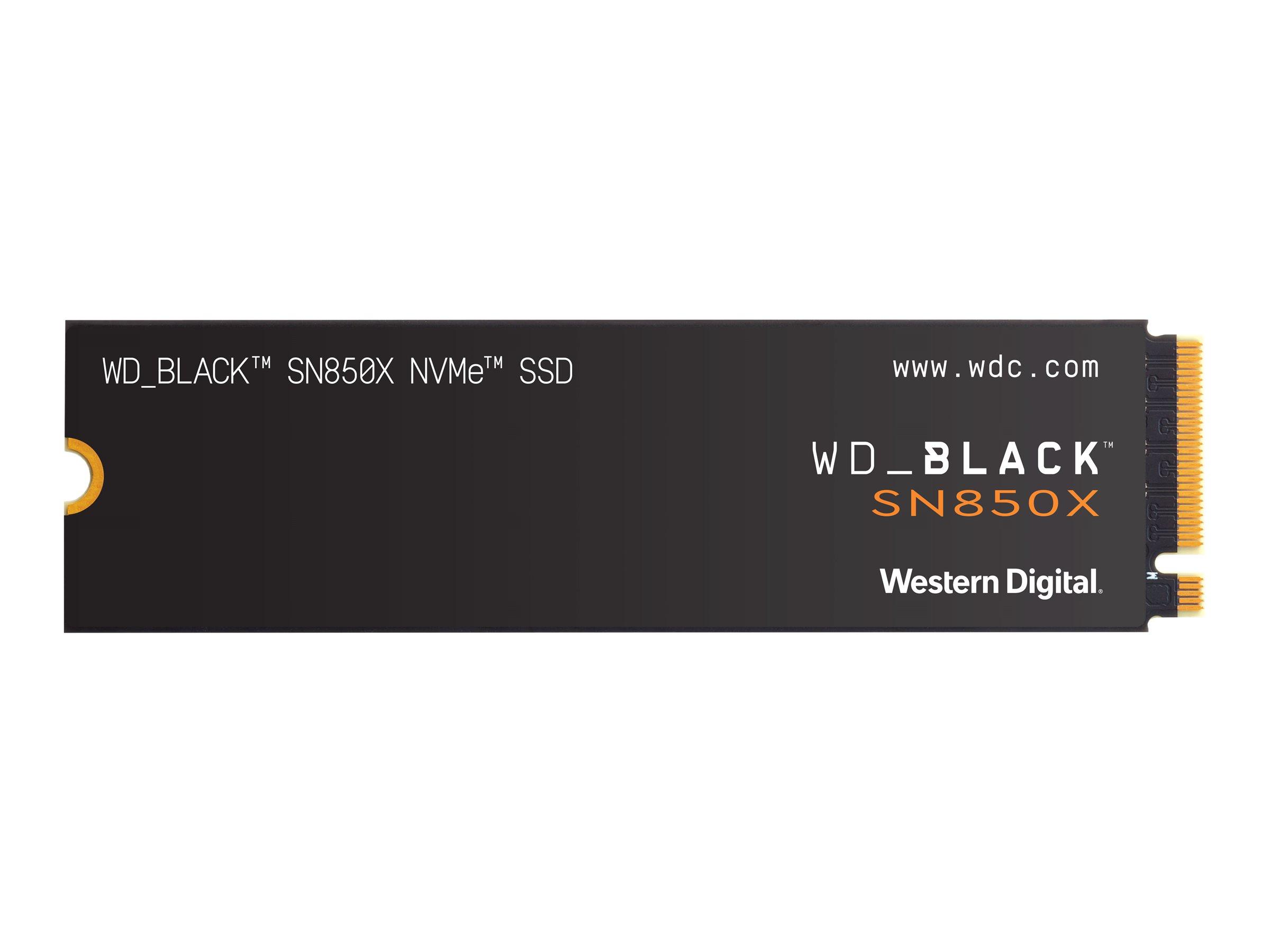 Western Digital WD_BLACK SN850X 2TB NVMe M.2 SSD (PCIe 4.0) billede