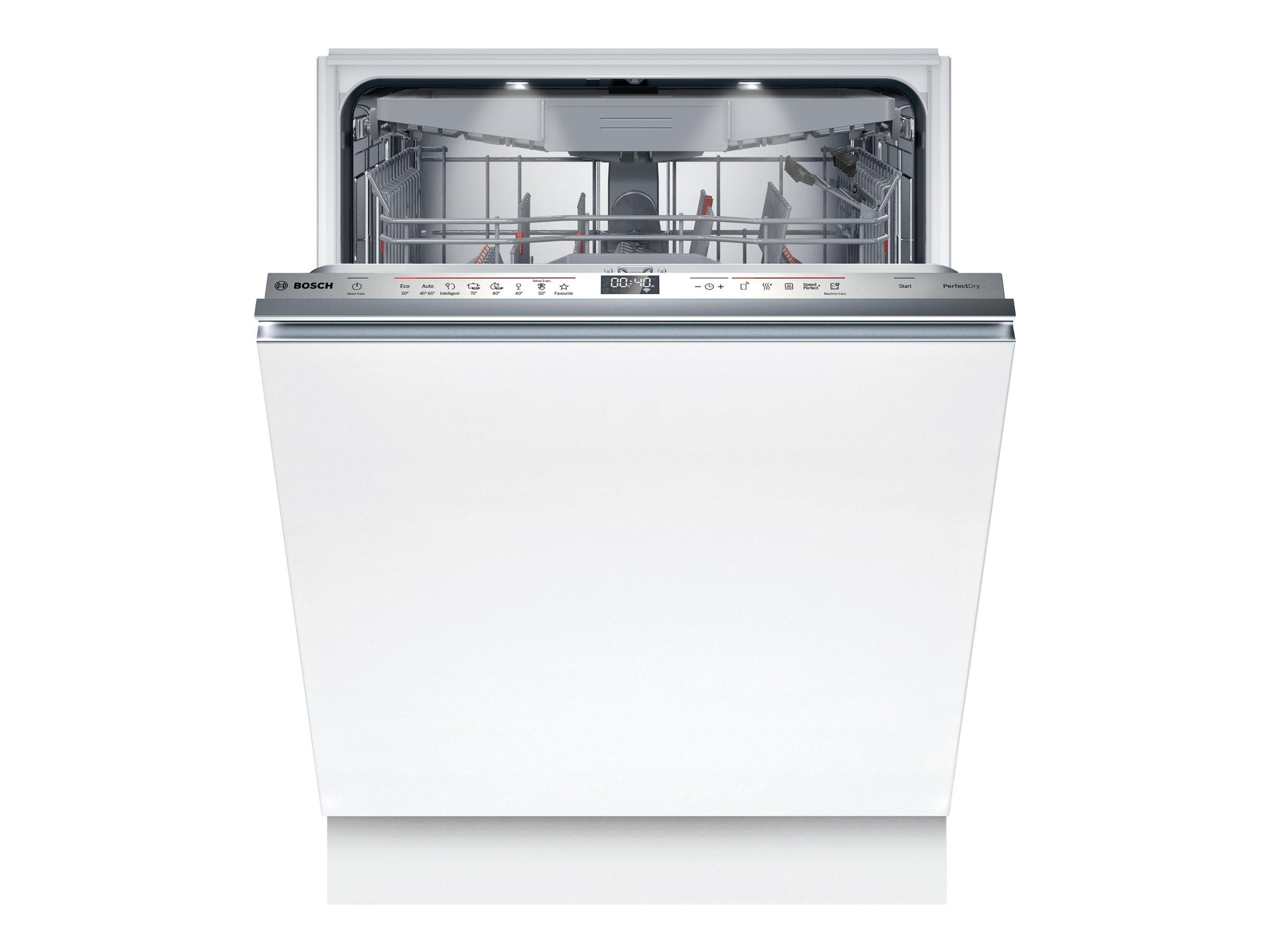 Bosch Serie 6 SBV6ZCX16E integreret opvaskemaskine 60 cm – Klasse B, 40 dB, sølv