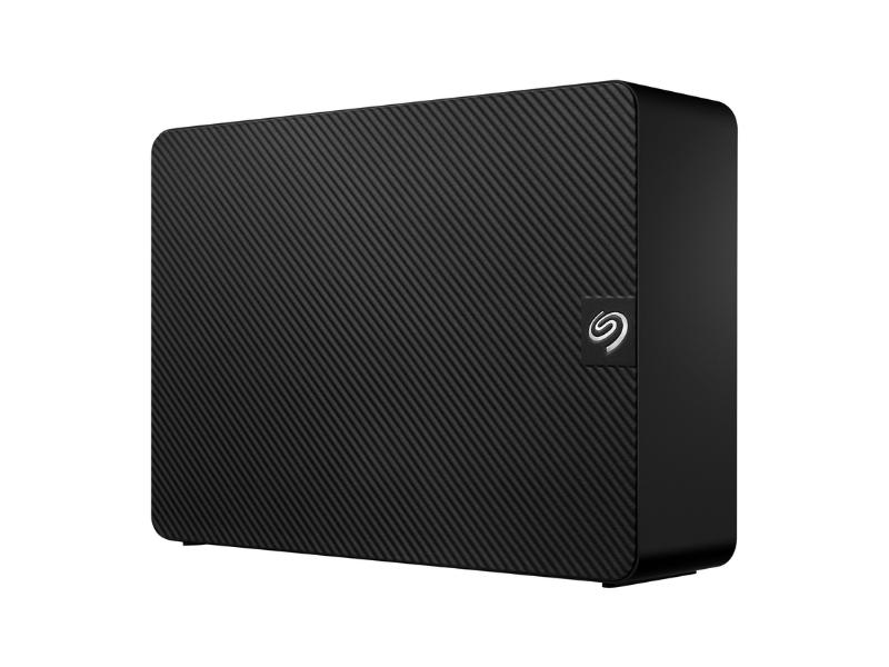 Seagate Expansion STKP8000400 - Harddisk - 8 TB - ekstern (stationær) - USB 3.0 - sort - med Seagate Rescue Data Recovery