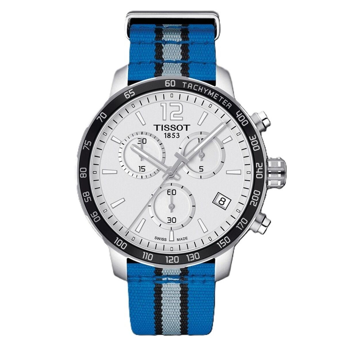 Tissot Quickster NBA Orlando Magic herreur - 42 mm, blå nylonrem