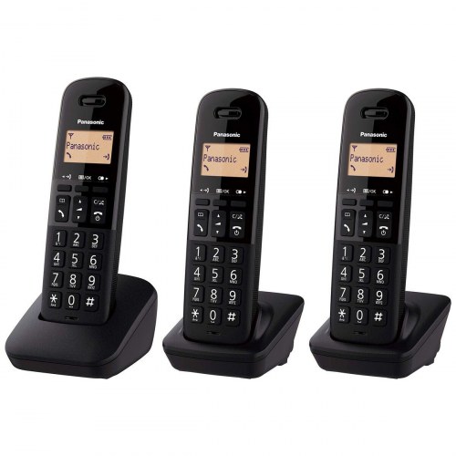 Panasonic KX-TGB613SPB trådløs IP-telefon - Sort (EU-stik)