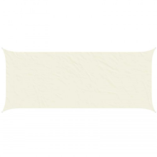 Solskygge sejl Cremefarvet 6 x 2,5 m 100% polyester Oxford