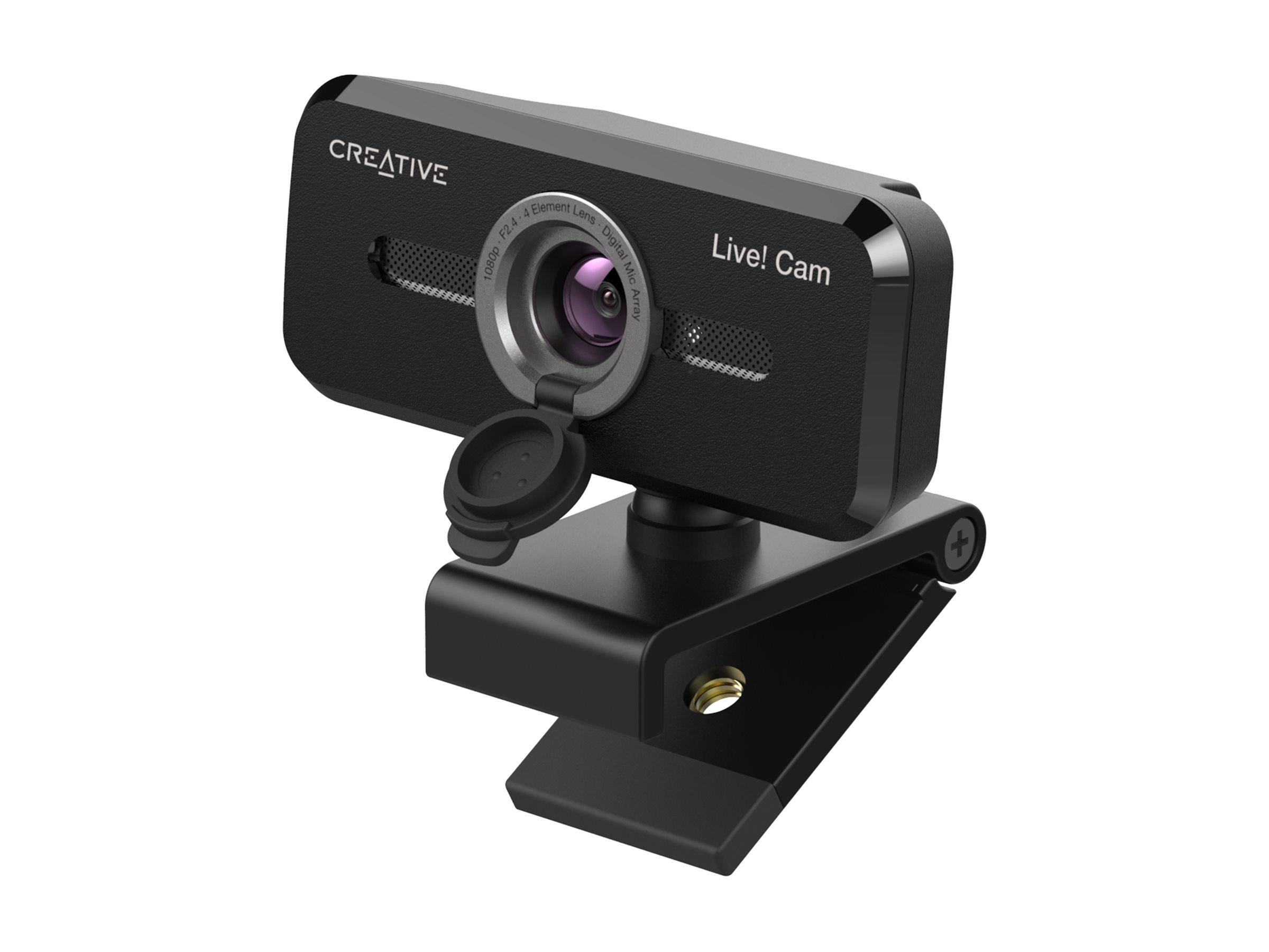 Creative Live! Cam Sync 1080p V2 - 1920 × 1080 webcam med mikrofon billede