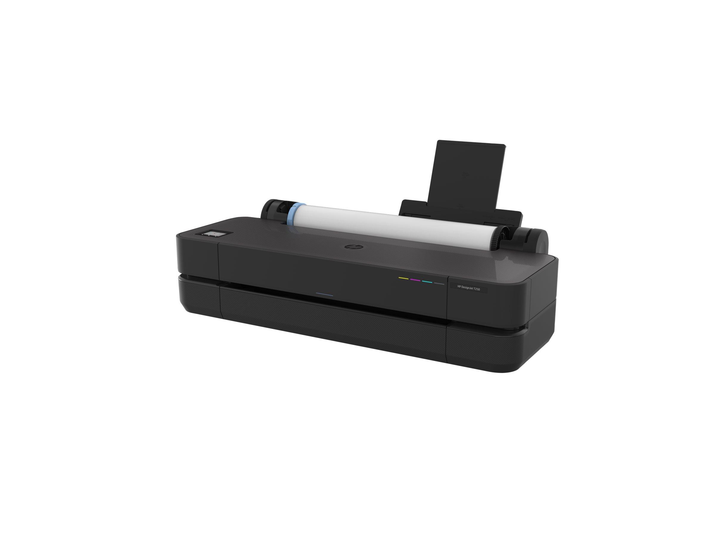 HP DesignJet T250 24" storformat farve-blækprinter med Wi‑Fi billede