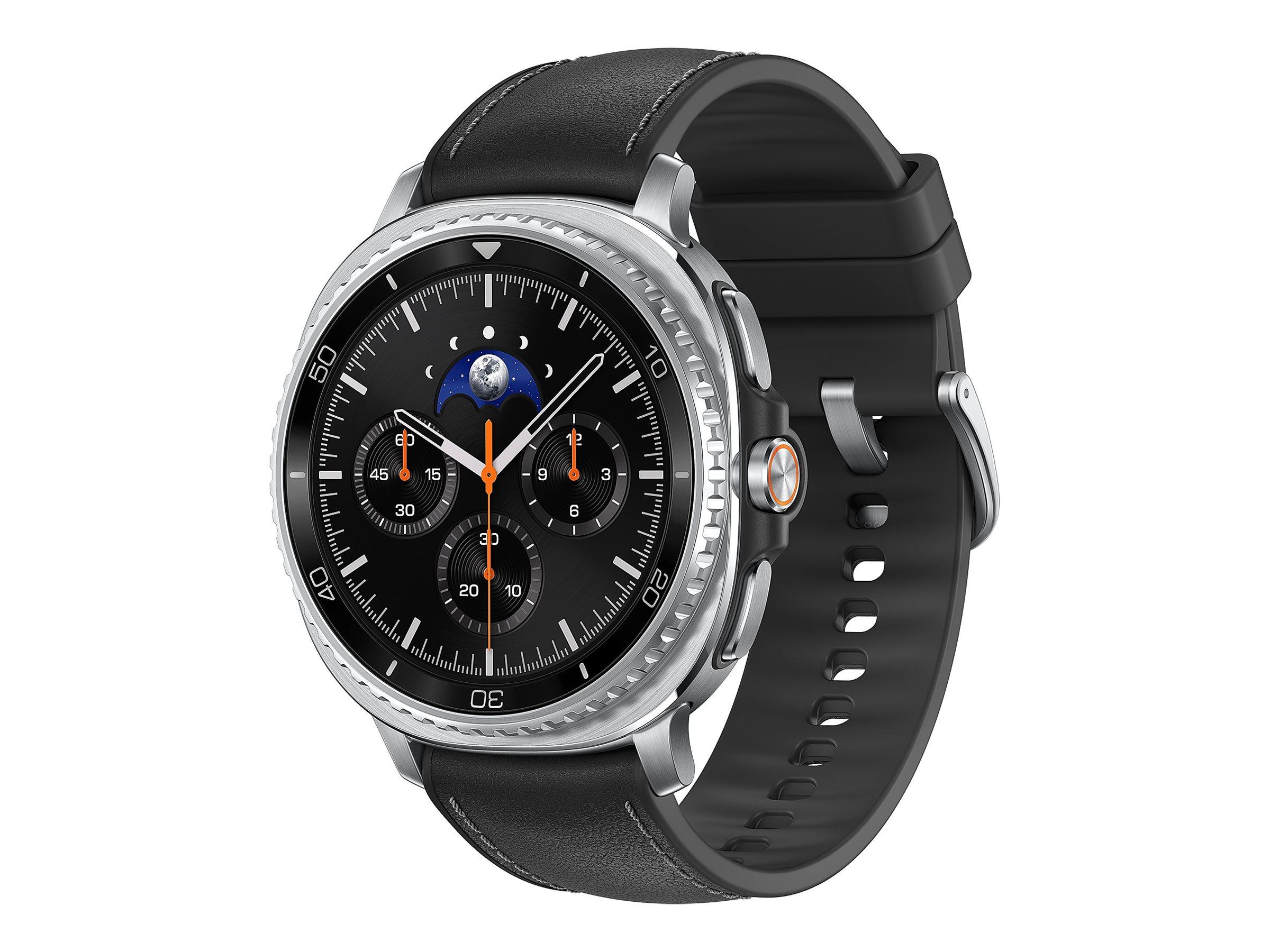 Samsung Galaxy Watch8 Classic 46 mm - Sort/Sølv smartwatch