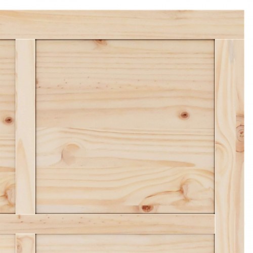 Skydedør Naturfarvet 100 x 208 cm Massivt fyrretræ