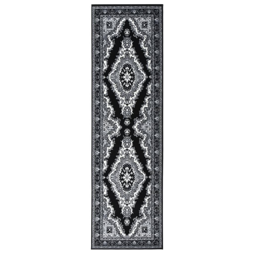 Tæppeløber 80x300 cm BCF sort