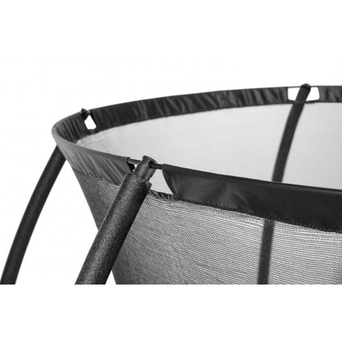 Salta Cosmos rund trampolin 427 cm - sort med sikkerhedsnet