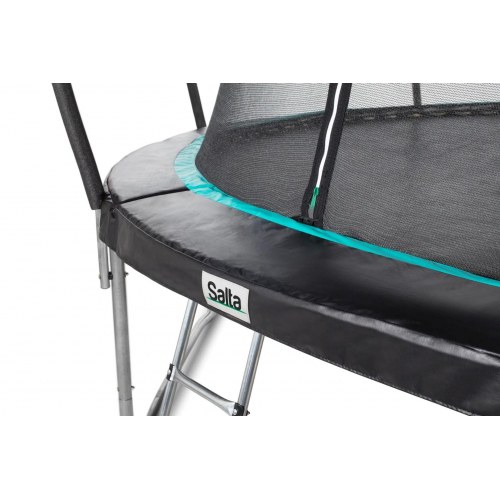 Salta Cosmos rund trampolin 427 cm - sort med sikkerhedsnet