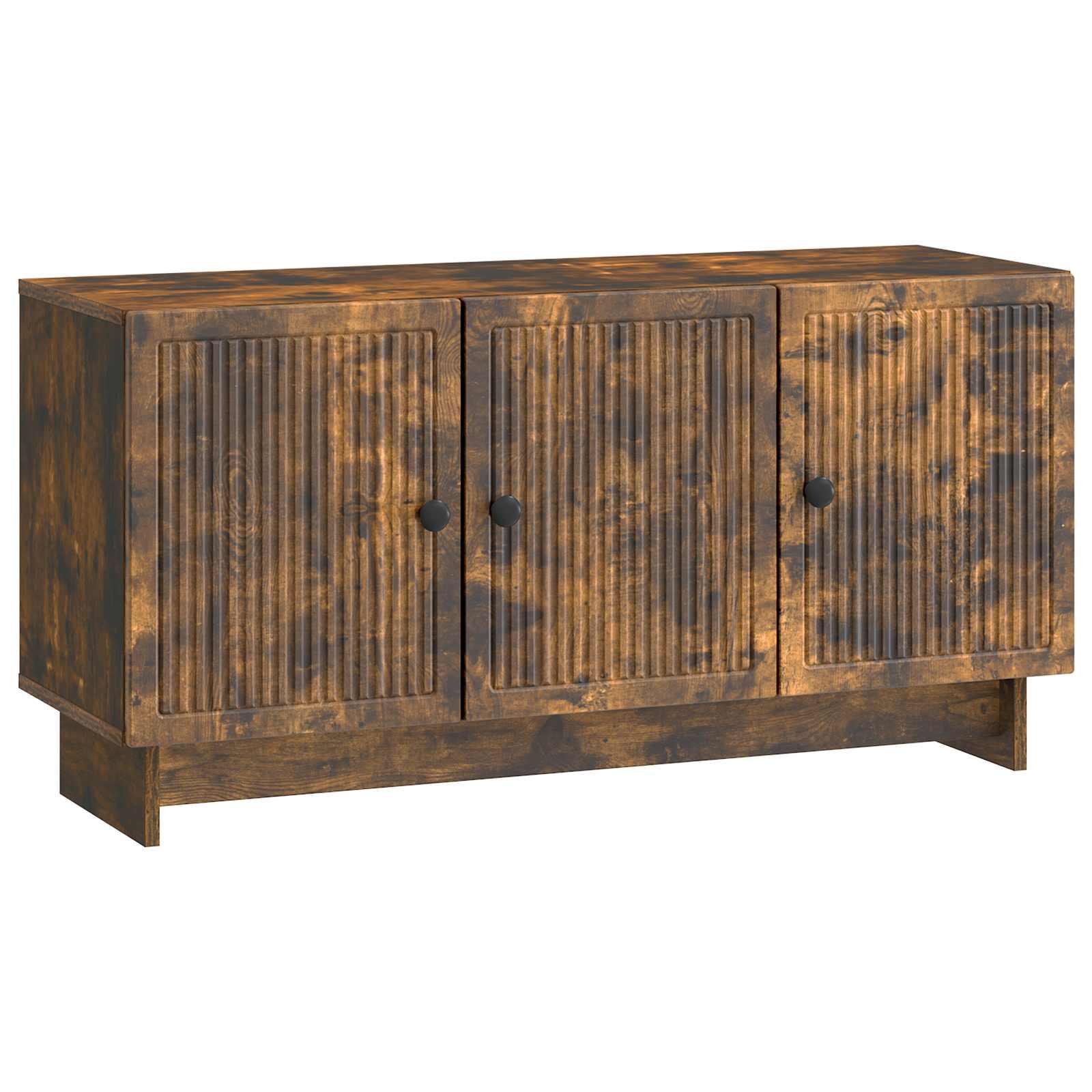 TV-skab Røget eg 99 x 34,5 x 50 cm Konstrueret træ