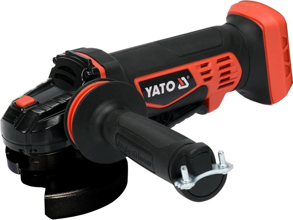 YATO YT-82827 akku vinkelsliber 12,5 cm – 10.000 o/min, 1,5 kg