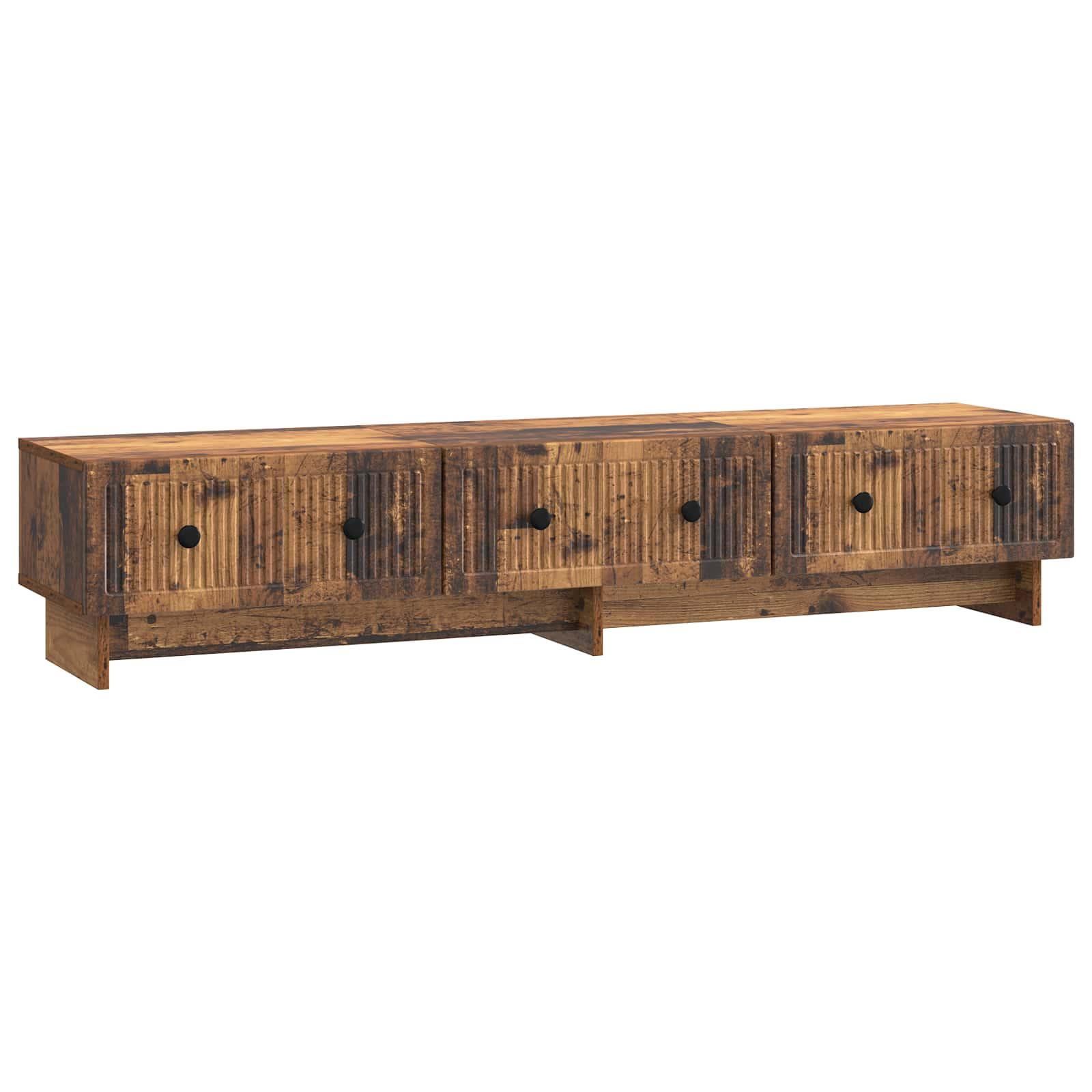 TV-skab Gammelt træ 147 x 34,5 x 30 cm Konstrueret træ