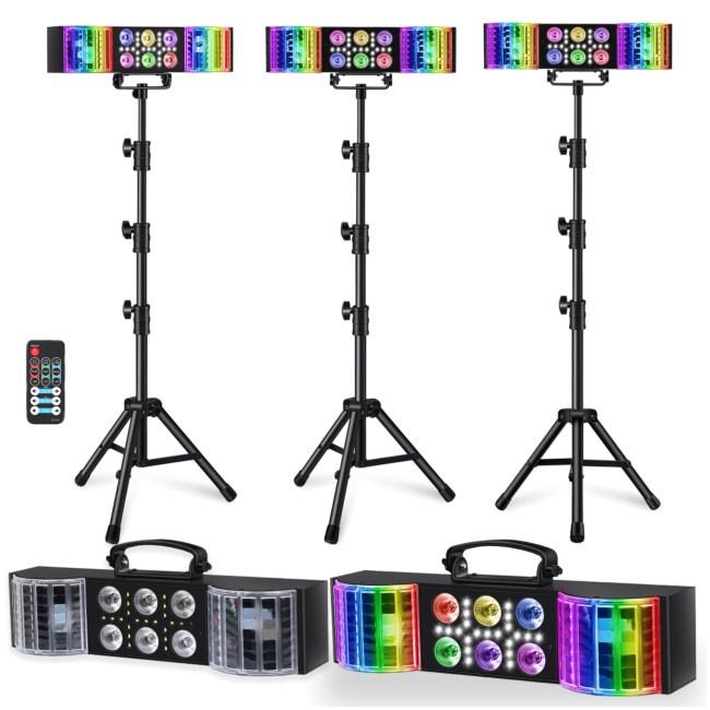 Light4Me Magic Bar 3 RGBW 3‑i‑1 lyseffekt til fest og DJ