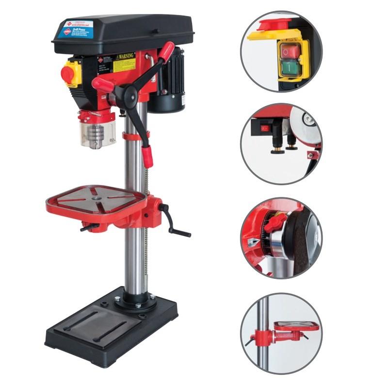 AIRPRESS søjleboremaskine 16-980 – bænkboremaskine til præcisionsboring