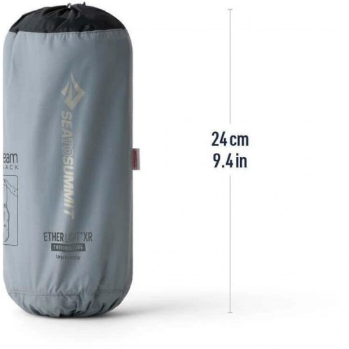 SEA TO SUMMIT Ether Light XR Insulated – oppustelig madras 1-person, grå