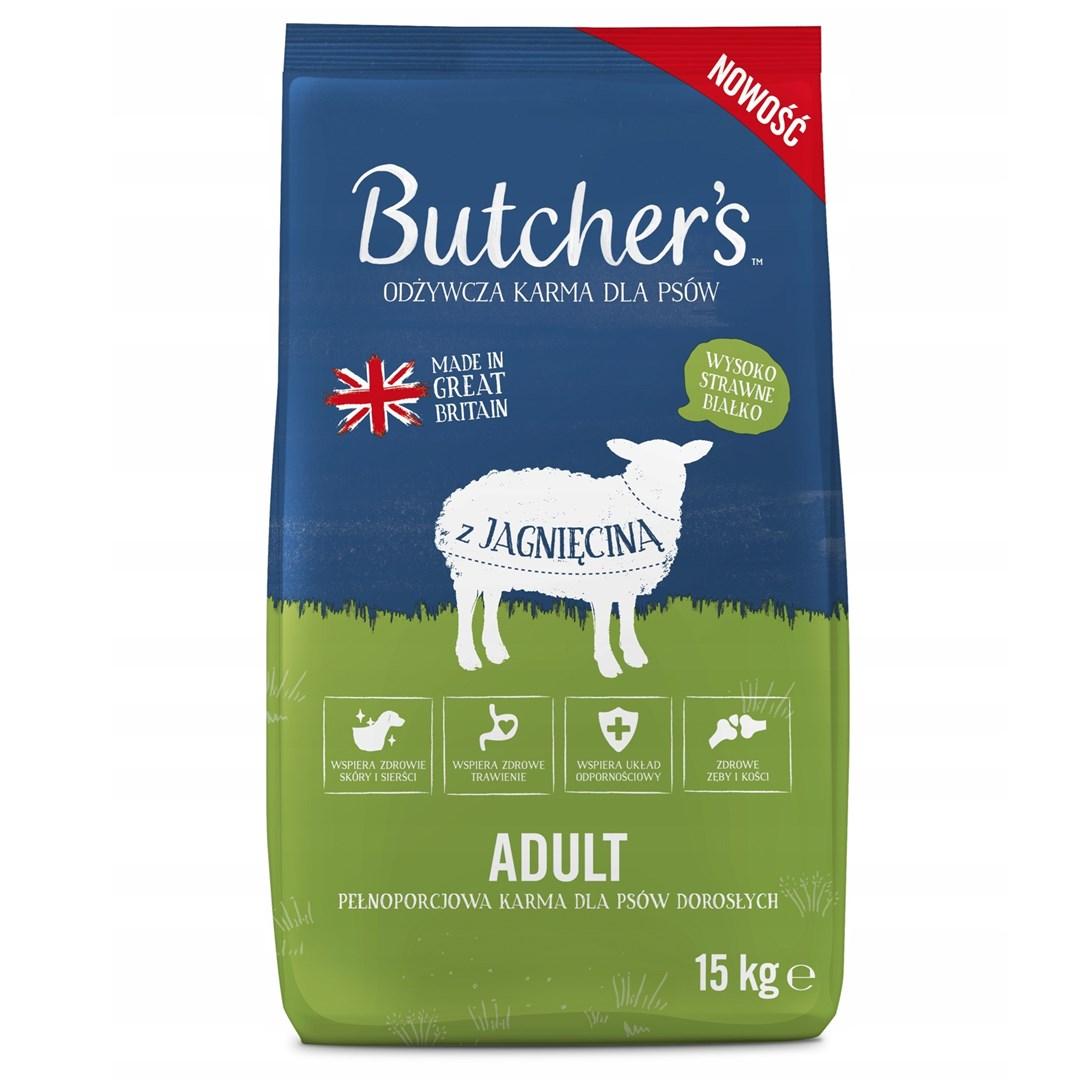 Butcher’s Original Lamb – tørfoder til voksne hunde, 15 kg