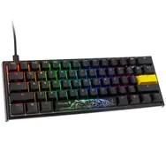 Ducky One 2 Pro Mini gamingtastatur, RGB LED – Cherry Silent Red (US)