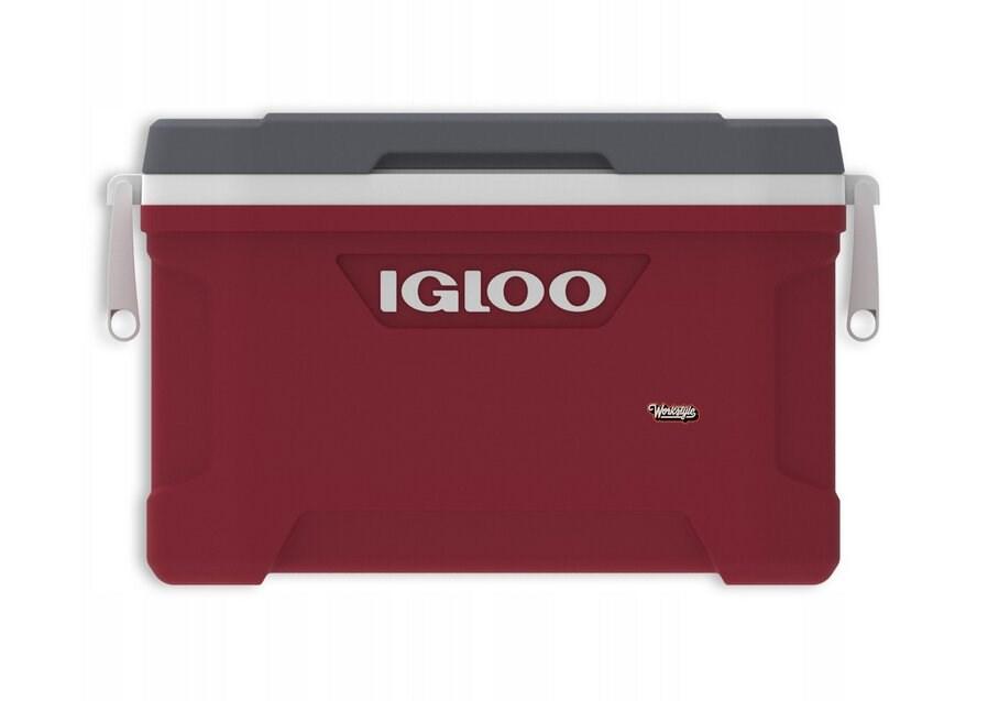 Igloo Latitude 52 køleboks 49 l - rød/grå