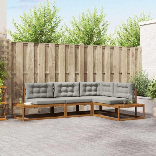 Udendørs sofagruppe Naturlig og Lys Grå