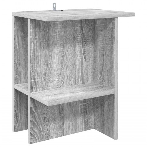 Sofabord 2 stk Grå sonoma-eg 40 x 30 x 49 cm Konstrueret træ