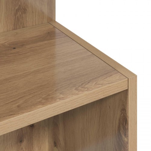 Sidebord i artisan-eg Ø 39,5 × 55 cm - konstrueret træ