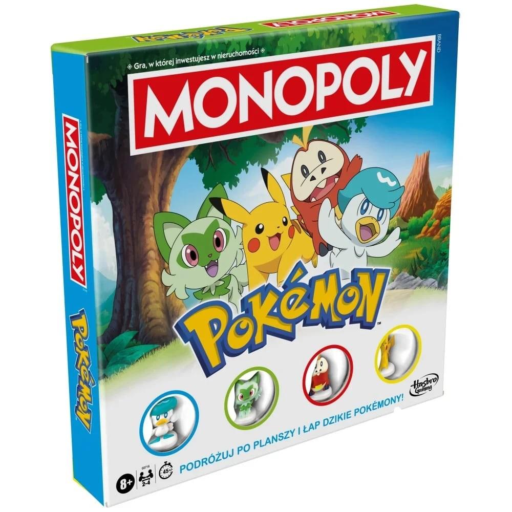 Hasbro Monopoly Pokémon - Brætspil (polsk udgave)
