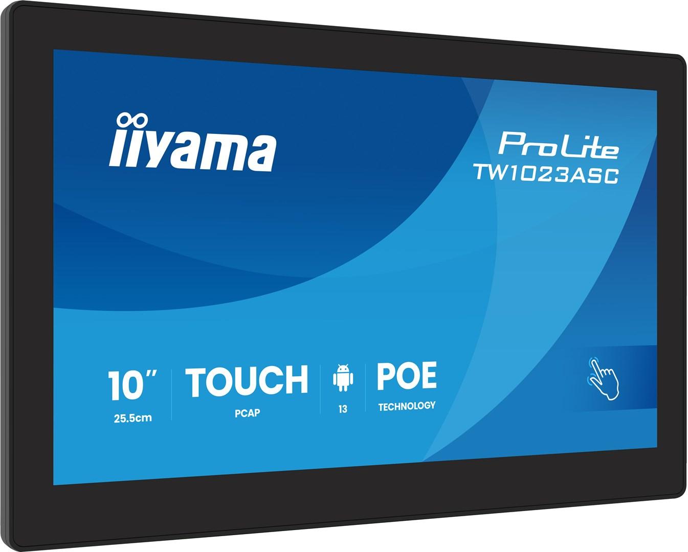 iiyama ProLite TW1023ASC-B3P 10,1" touchskærm - 1280 × 800, sort billede