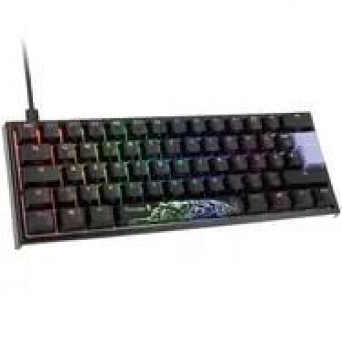 Ducky One 2 Pro Mini gaming tastatur - RGB LED, Cherry Silver