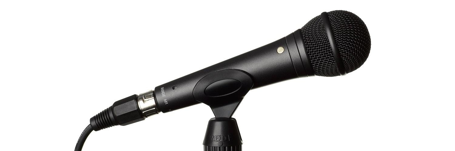 Rode M1 – dynamisk scenemikrofon (sort) billede