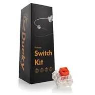 Ducky Kailh Box Red – mekaniske lineære kontakter, 3‑pin, MX-stem, 45 g – 110 stk.