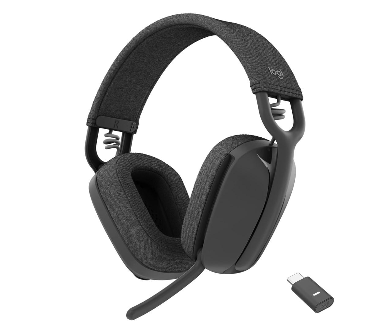 Logitech Zone Vibe Wireless UC headset - grafit billede