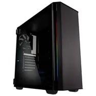 KOLINK Refine RGB Mid Tower PC-kabinet med hærdet glas – sort billede