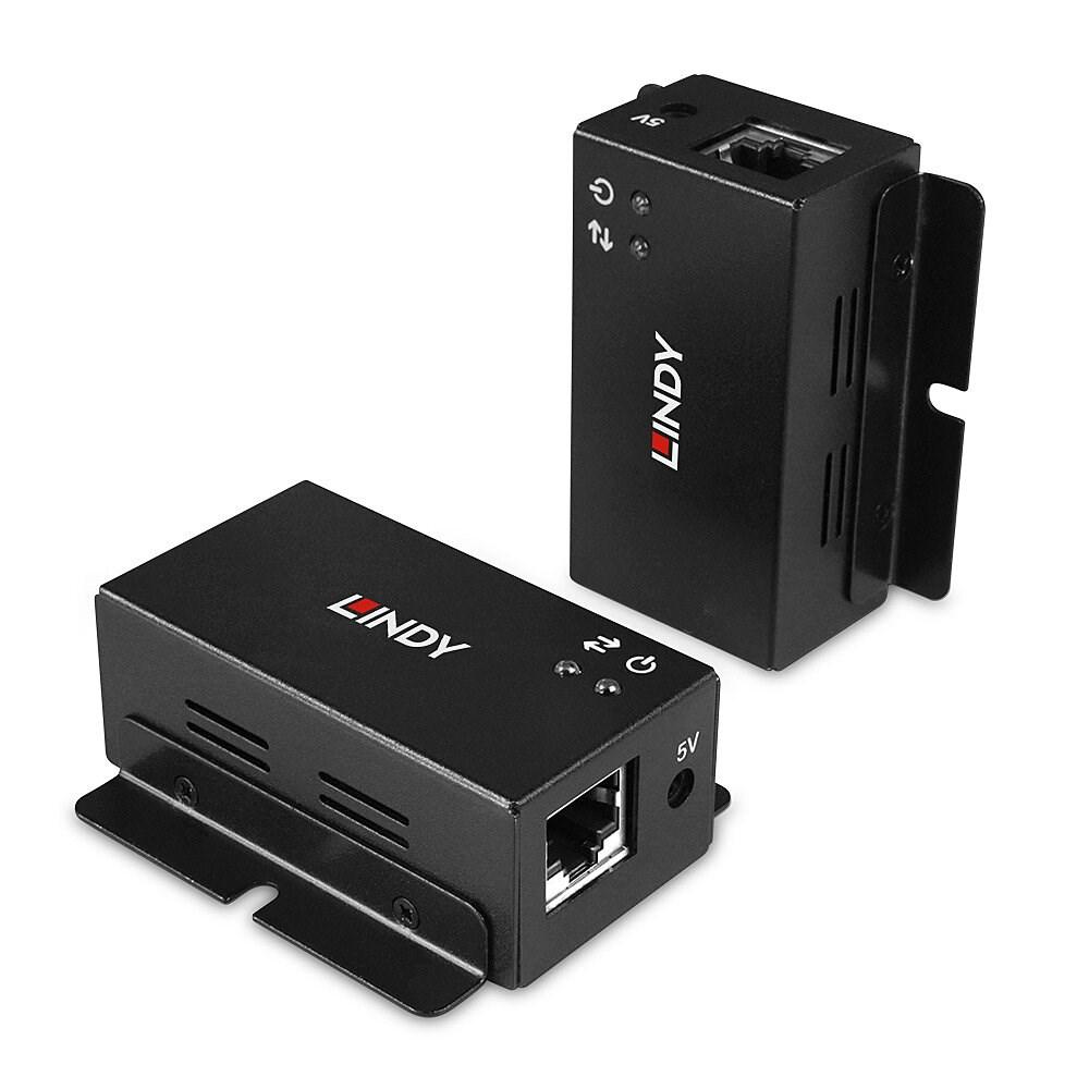 LINDY USB 2.0 Cat.6 extender - 50 m, 2 porte billede