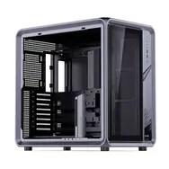 JONSPLUS BO400 pc-kabinet, Midi-Tower ATX - brun-grå billede