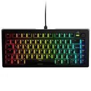 Glorious GMMK 3 75% custom gaming-tastatur – Pre-built, ISO (DE), Fox-switches, sort