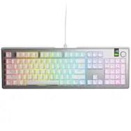 Glorious GMMK 3 Pro 100% mekanisk gaming-tastatur – Pre-built, ANSI (US), Fox-switches, sølv