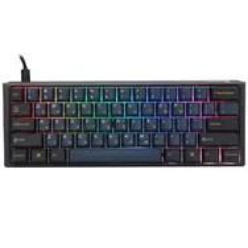 Ducky One 3 Pro Mini Nazca Line mekanisk gaming-tastatur, 8.000 Hz, hot-swap, RGB - Cherry MX2A Speed Silver, ANSI (US)
