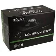 Kolink Continuum strømforsyning - 1200 W, fuldt modulær, 80 Plus Platinum