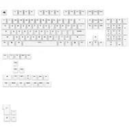 Glorious GPBT Basics keycaps, ANSI-layout (US), PBT, dye-sub - Classic White