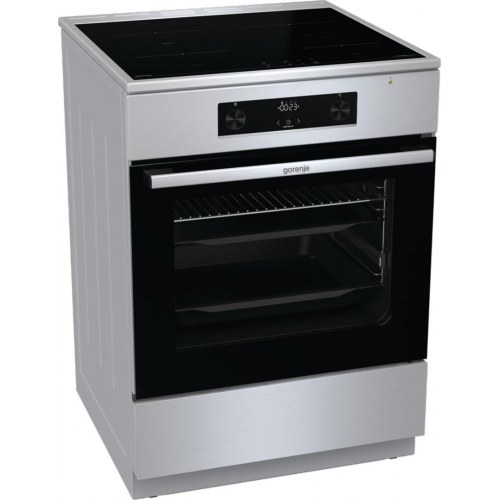 Gorenje GEIT6C60XPG fritstående komfur - induktionskogeplade, 60 cm, 71 l