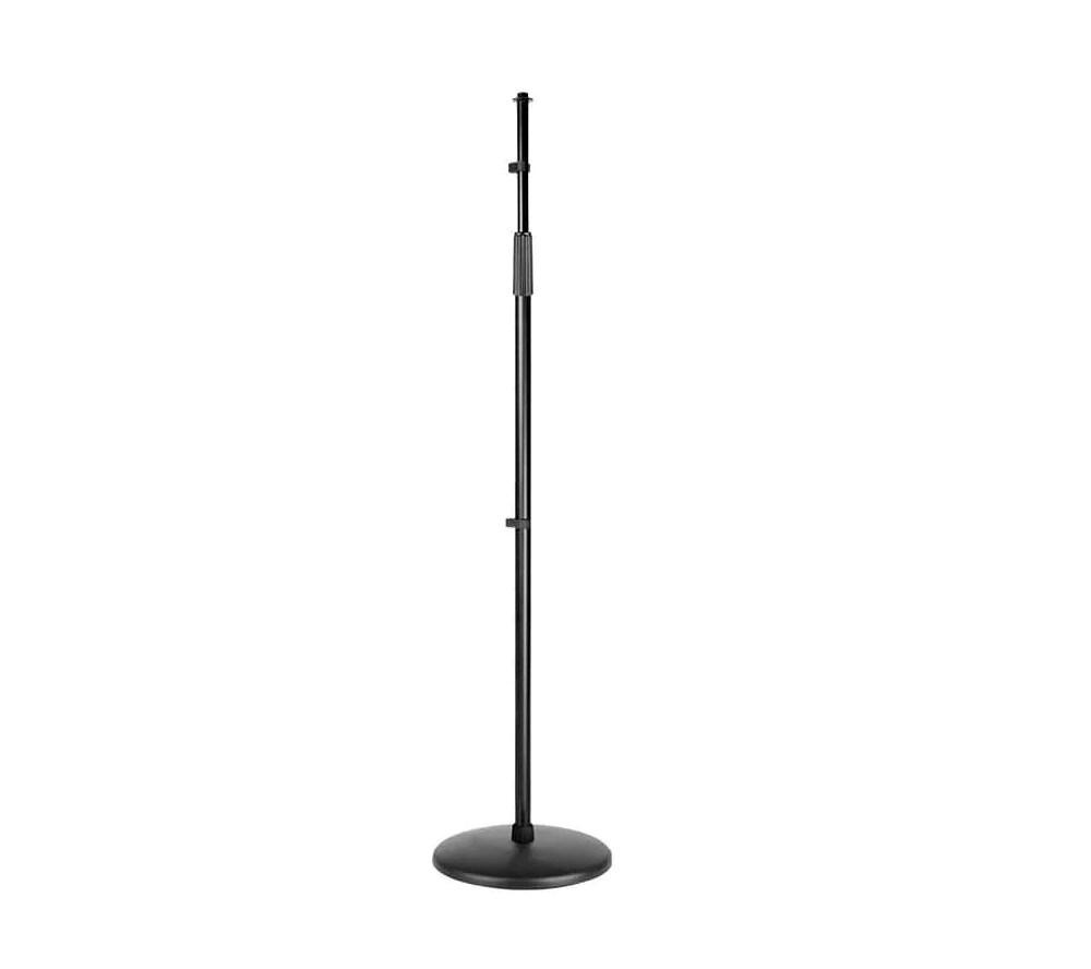 SSQ MS2 lige mikrofonstativ – sort, højde 84–152 cm