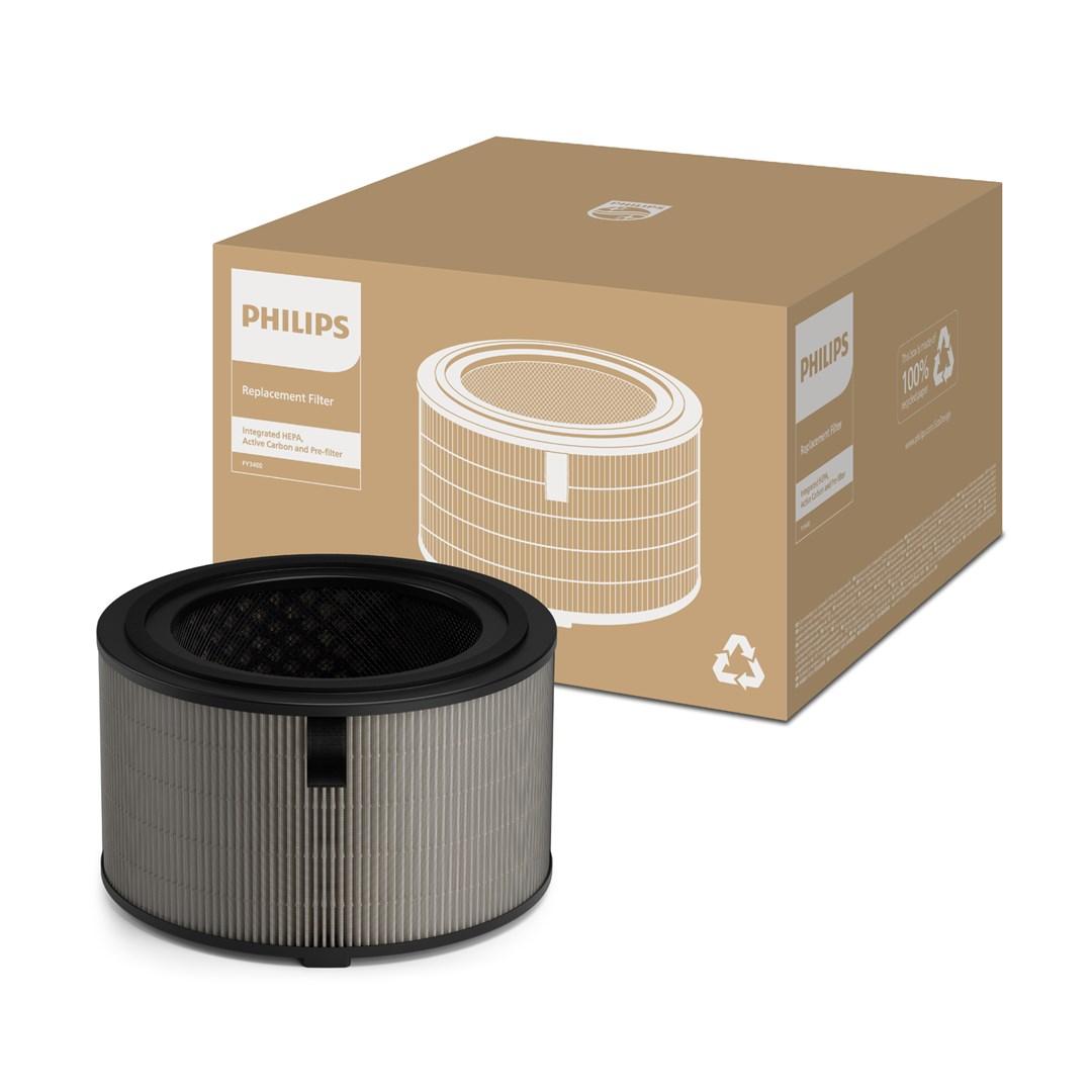 Philips FY3400/30 HEPA NanoProtect - udskiftningsfilter til luftrenser, grå